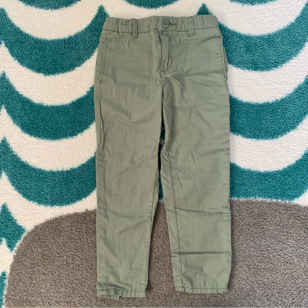 H&M Lightweight Chinos (Sage) Size 6